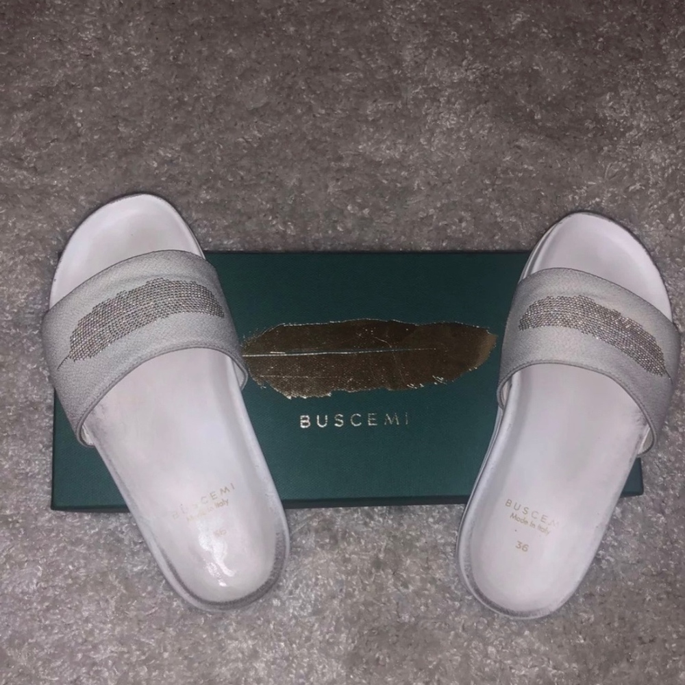 Authentic Buscemi Slides - Size 36